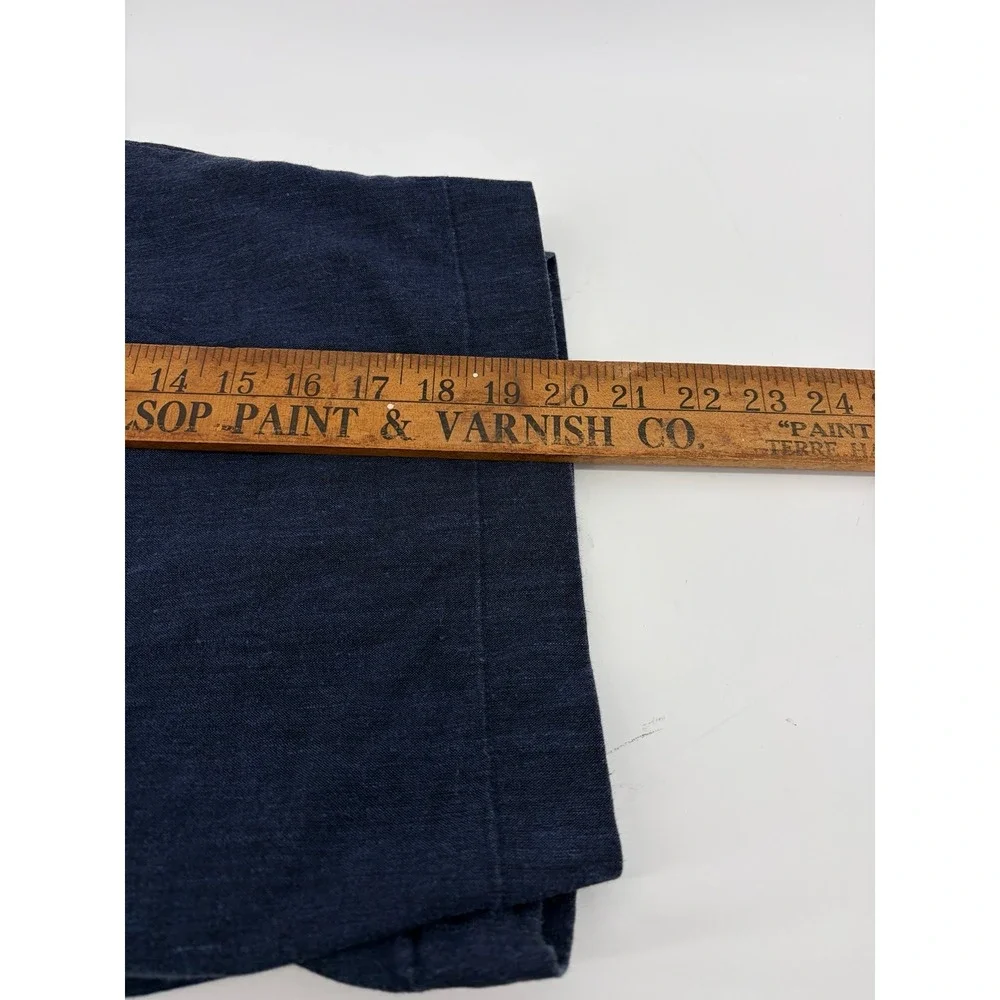 Hart Schaffner Marx Shorts, Navy Linen Blend, Casual, Pull-On, Men's Size 38
